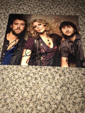 Lady A signed picture